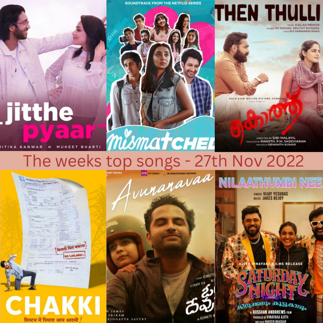 weekly 27th nov 2022